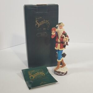 Roman Inc 1890 Pencil Santa Figurine American Santas Through The Decades 66929